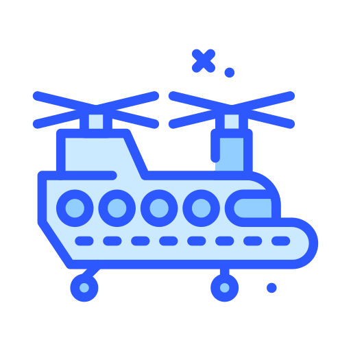 helicóptero icono gratis