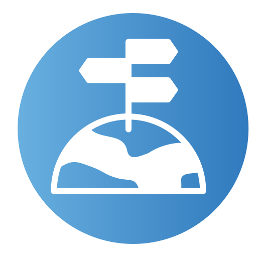 dirección icono gratis