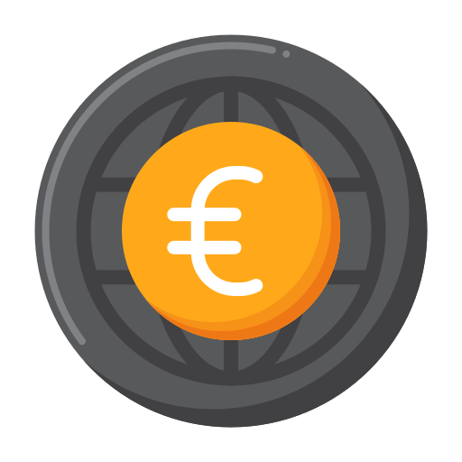 euro icono gratis