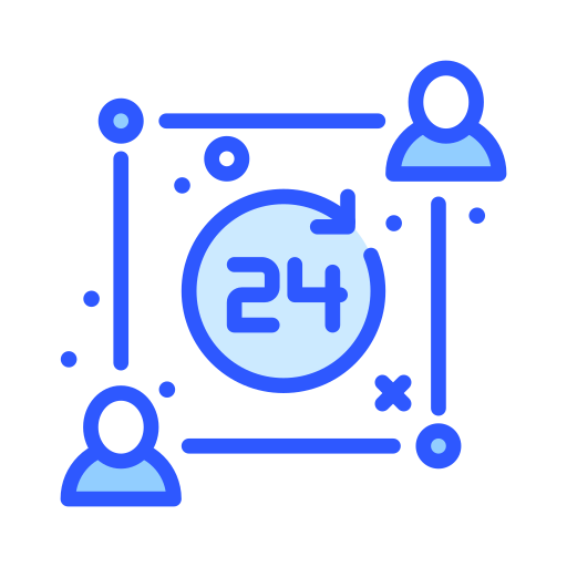 24 hours free icon