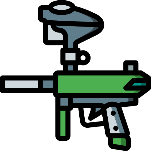 pistola de paintball icono gratis pistola de paintball icono gratis