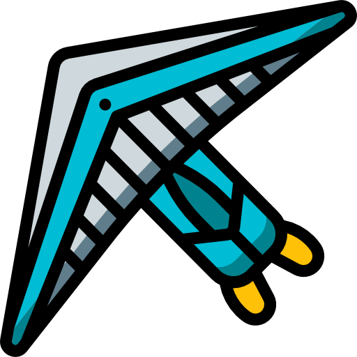 ala delta icono gratis ala delta icono gratis