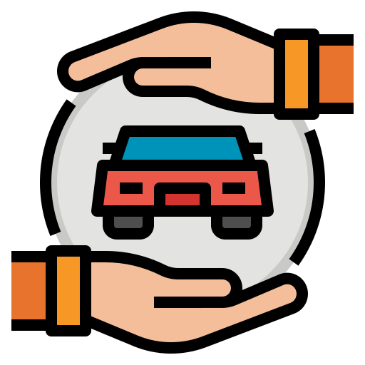 Car Services Nhor Phai Lineal Color Icon