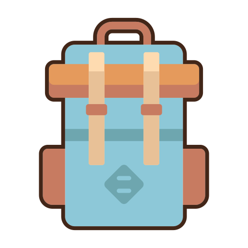 배낭 무료 아이콘