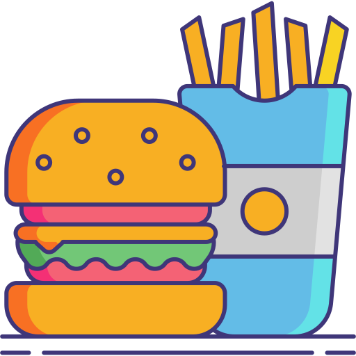 comida rápida icono gratis