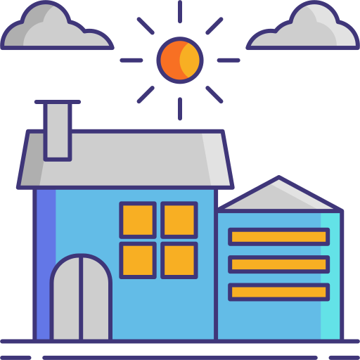 quedarse en casa icono gratis