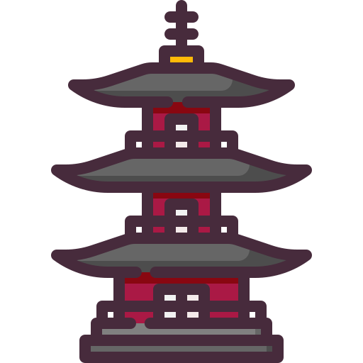 Pagoda - free icon