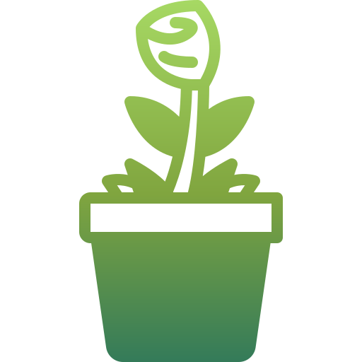 Flower pot Generic Flat Gradient icon