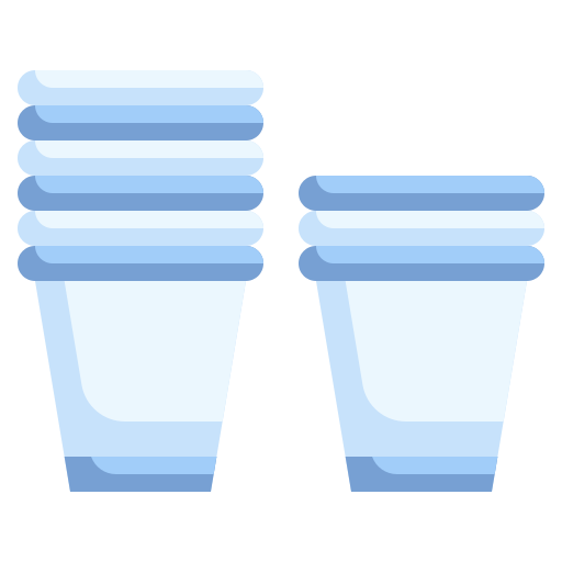 vaso de papel icono gratis