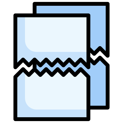 rasgado icono gratis