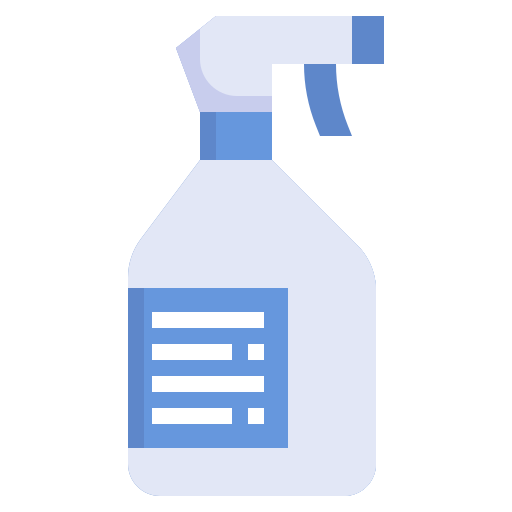 botella de spray icono gratis