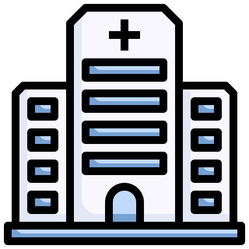krankenhausgebäude kostenlos Icon