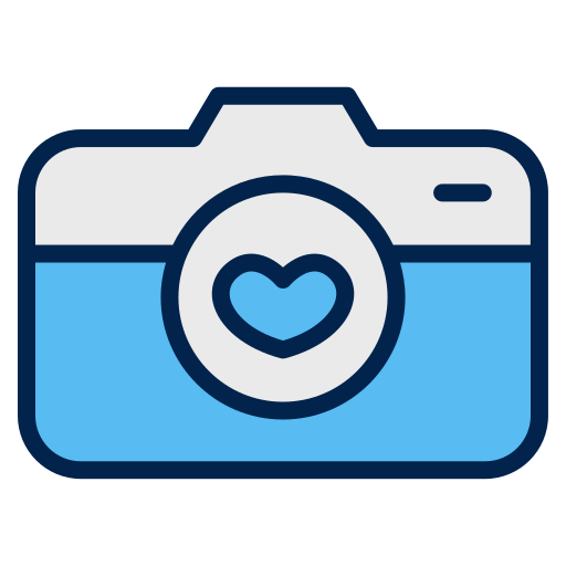 Camera Generic Blue icon