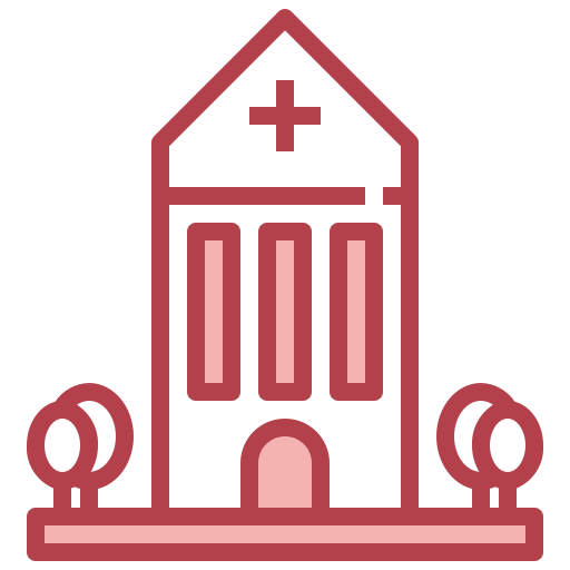 krankenhausgebäude kostenlos Icon