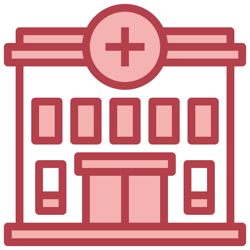 edificio hospitalario icono gratis