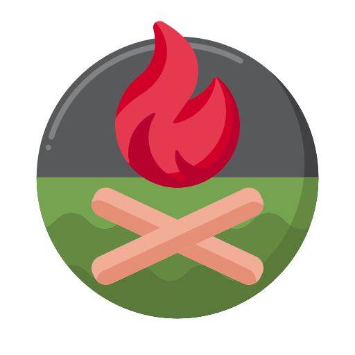 Campfire free icon Campfire free icon