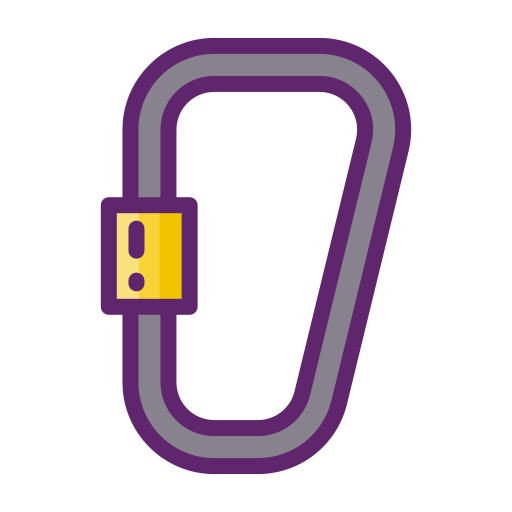 mosquetón icono gratis