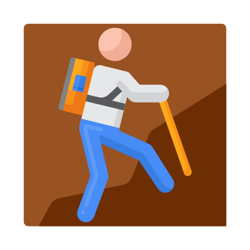 Hiking free icon