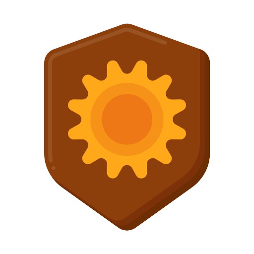 proteccion solar icono gratis