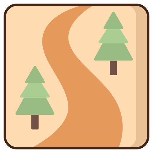 Trail - Free maps and location icons