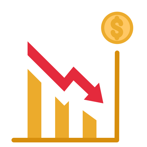 gráfico de barras icono gratis