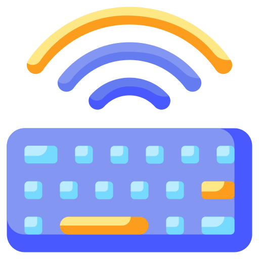 teclado inalambrico icono gratis