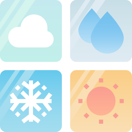 Weather app - Free weather icons