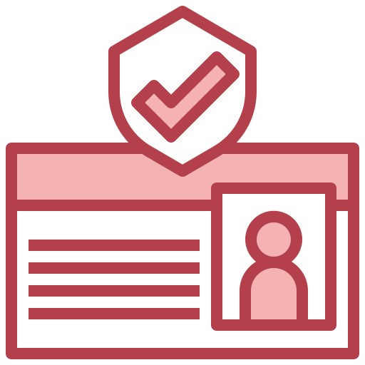 tarjeta de identificación icono gratis