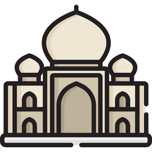 taj mahal icono gratis