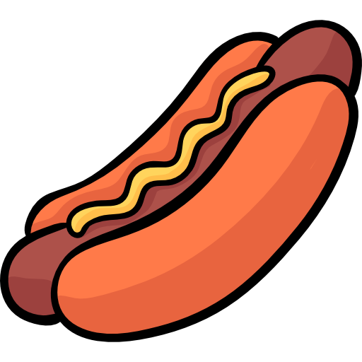 Hot Dog - Free Food And Restaurant Icons