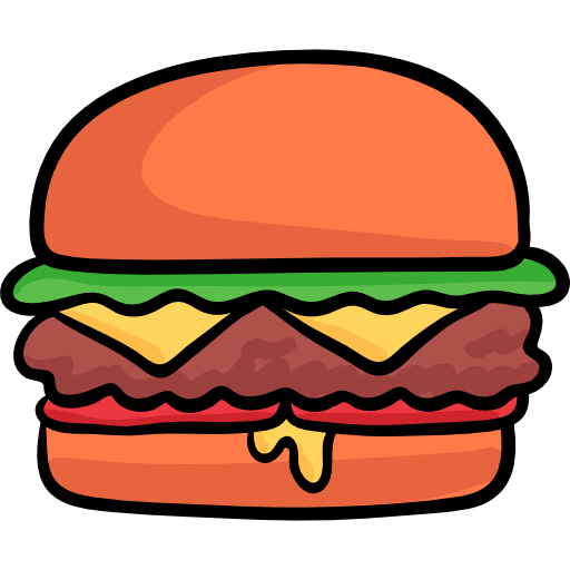 hamburguesa con queso icono gratis