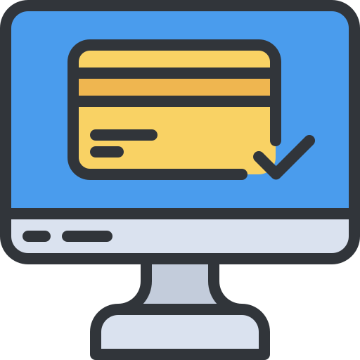 Online payment Generic Outline Color icon