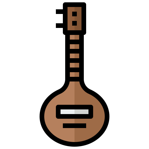 sitar icono gratis