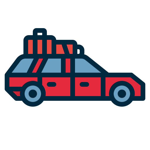 voyage en voiture Icône gratuit voyage en voiture Icône gratuit