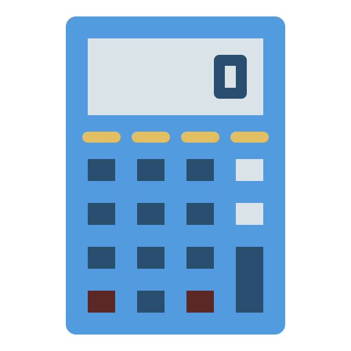 Calculator Generic Flat icon