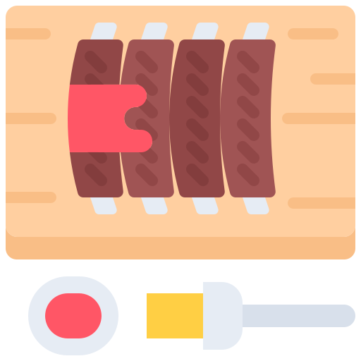 Ribs free icon Ribs free icon