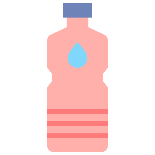 Water bottle Flaticons Flat icon