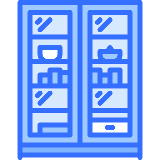 estantería icono gratis