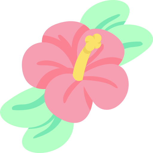 Hibiscus Generic Flat icon