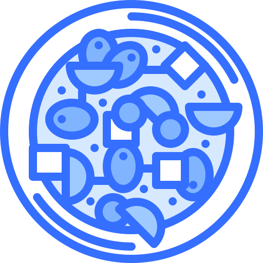 Salad Coloring Blue icon