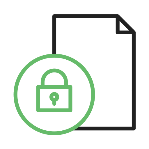 confidencial icono gratis