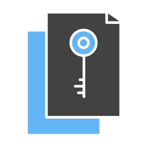 datos encriptados icono gratis