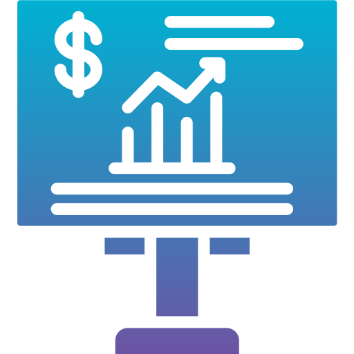 Business report Generic Flat Gradient icon