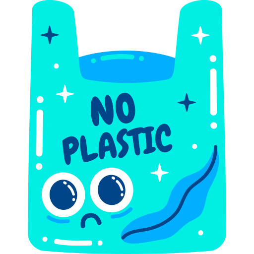 keine plastiktüten kostenlos Sticker