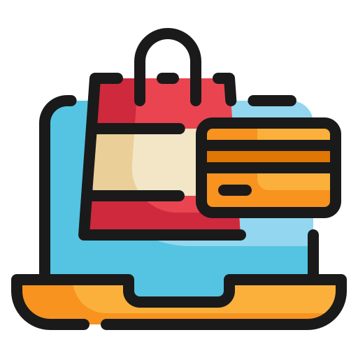 Shopping Generic Outline Color icon