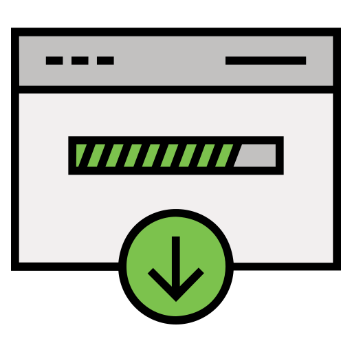 다운로드 중 무료 아이콘