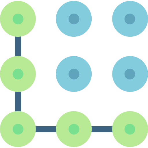 patrón de desbloqueo icono gratis