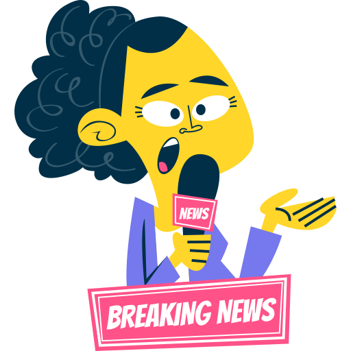 journaliste gratuit sticker