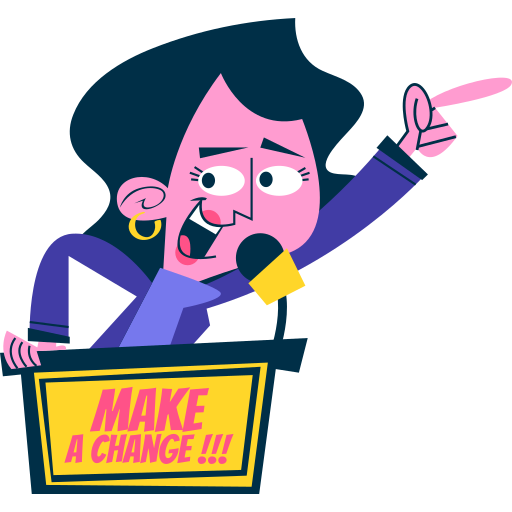 Candidate free sticker Candidate free sticker