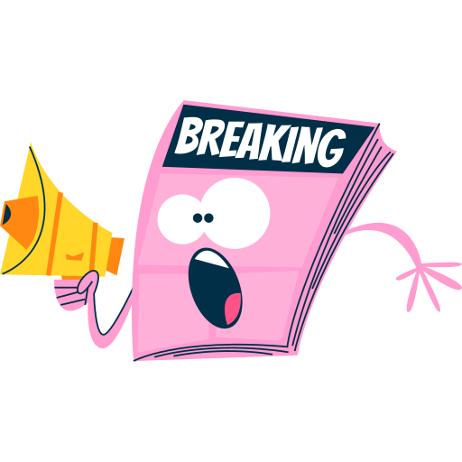 un journal gratuit sticker